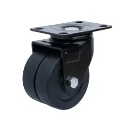 MUVALL Castor Wheel Nylon Swivel Type 75x24 mm Wheel Size, PSTP S 75 24x2 BNYB-39