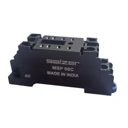 Salzer MK/MSP Series 4 Pole Relay Sockets Black, MSP 14 P (Pack of 50)-19