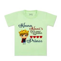 Arvesa Kids Typography Printed Round Neck Cotton T-shirt-picture-23