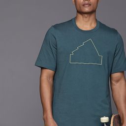 ADIDAS Men Future Icon Printed Pure Cotton T-shirt-image-20