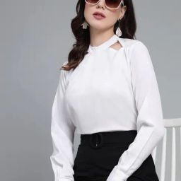 Style Quotient White Regular Fit Top-image-96