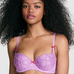 Victoria's Secret Floral Bra Medium Coverage Underwired Lightly Padded-picture-18