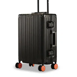 EUME Striped Hard-Sided Cabin Trolley Bag-46