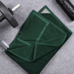 Doctor Towels Banana Cotton Workout Towel - Bottle Green-image-98