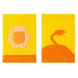 SYGA Printed Solid Knee Pad- Yellow-image-58