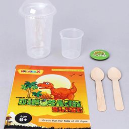 KreatorX Make Your Own Dinosaur Slime Activity Kit - Multicolour image 2