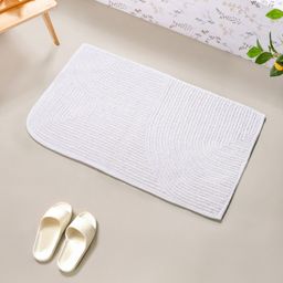 Nestasia White Cotton Anti Slip Reversible Doormat-picture-45