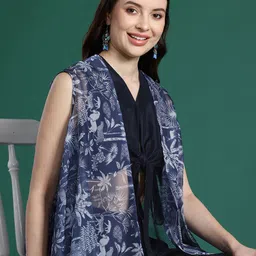 Sangria Solid Co-Ords with Longline Shrug-58