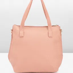 Baggit Geometric Textured PU Structured Handheld Bag image 2