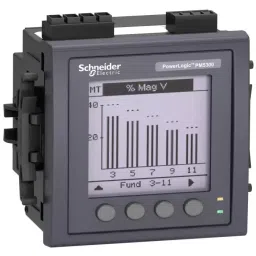 Schneider Electric PM5341 1 & 3 Phase Backlit LCD Energy Meter, METSEPM5341-17