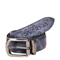 SASSORA Green Leather Reversible Belt for Men-image-50