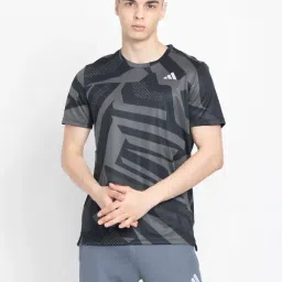 adidas Black Regular Fit Printed Sports T-Shirt-picture-24