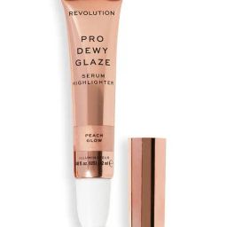Makeup Revolution Pro Dewy Glaze Serum Highlighter Peach Glow - 12 ml-21