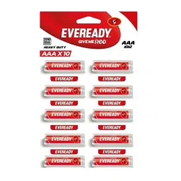 Eveready Battery Cell AAA Alkaline Battery, 1012 (Pack of 10)-46