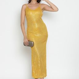 DRAAX Fashions Embellished Sleeveless Maxi Dress-picture-42