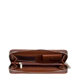 ZOUK Multicolor Printed Zip Around Wallet for Women image 4