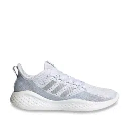 Adidas Women's Fluidflow 2.0 White Running Shoes-image-9
