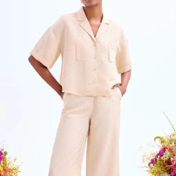 Cover Story Beige Regular Fit Shirt-image-58