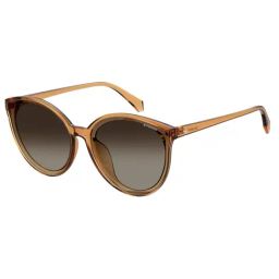 Polaroid Brown Round UV Protected Sunglasses for Women-image-26