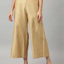 W Golden Regular Fit Parallel Pants-image-12