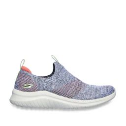 Skechers Women's ULTRA FLEX 2.0-PRETTY DAZZLIN Grey Coral Casual Slip On Shoe-image-37