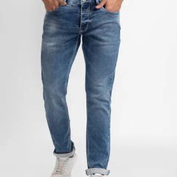 Spykar Blue Comfort Fit Jeans-image-32