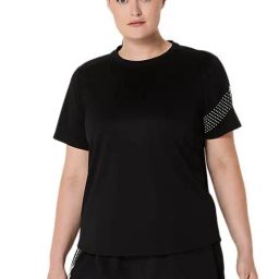 Asics Women's Performance Black Icon Ss Top-picture-3