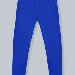 Kiddopanti Girls Royal Blue Regular Fit Leggings-image-67