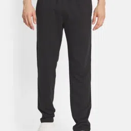 Octave Black Regular Fit Trackpants-picture-8