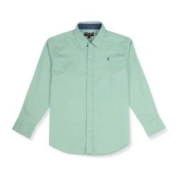 Gini & Jony Kids Green Cotton Printed Full Sleeves Shirt-picture-25