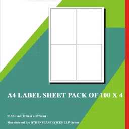 QTH A4 Label Sheets QTH203-11