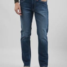 Numero Uno Medium Blue Cotton Skinny Fit Jeans-image-27