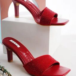 Elle Women's Red  Casual Stilettos-picture-45