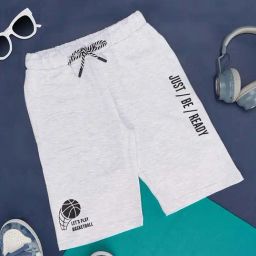YU by Pantaloons Kids Off-White Printed Shorts-image-86
