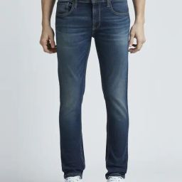 Pepe Jeans Blue Cotton Slim Fit Jeans-image-100
