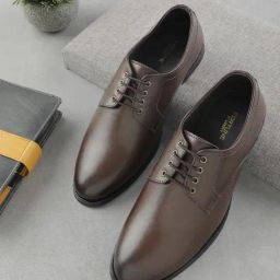 Liberty Men's Fortune HML-11E Brown Derby Shoes-image-66