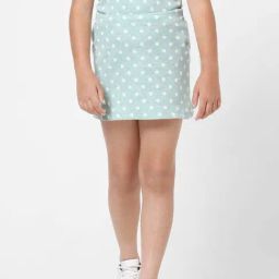 KIDS ONLY Nile Blue Printed Skirt-image-32