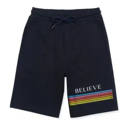 Gini & Jony Kids Navy Printed Bermudas-image-87