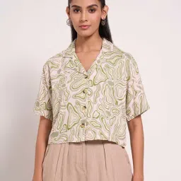 Akkriti by Pantaloons Green Printed Top-picture-27