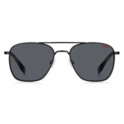 Hugo Grey Rectangular UV Protected Sunglasses for Men image 3
