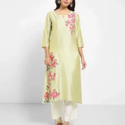 Rangmanch by Pantaloons Butterfly Printed Kurtas-picture-22