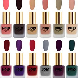 VOLO Set Of 12 Velvet Matte Nail Polish-8 ml Each-11