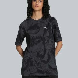 Puma Grey Printed Sports T-Shirt-picture-29