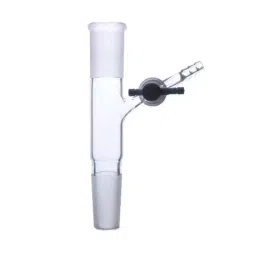 ABGIL Adapter Vacuum Flow Control With PTFE Stopcock at Angle B40 Socket and B55 Cone, ADP-19-22-93
