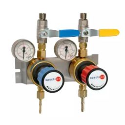 Messer ET65-BV Double Tapping Point Regulator Set, O2 + C2H2, G 3/8 inch Male, P34448ET65-picture-11