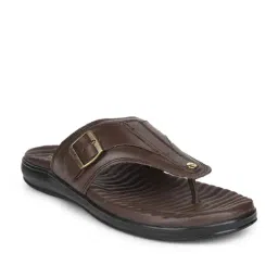Scholl Men's Brown Casual Sandals-picture-0