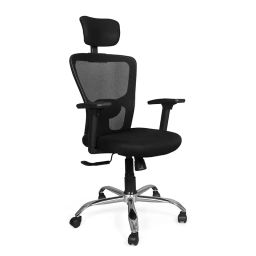 AB Designs Horizon High Back 1D Adjustable Armrest Ergonomic Chair With Smart Synchro Black-picture-20