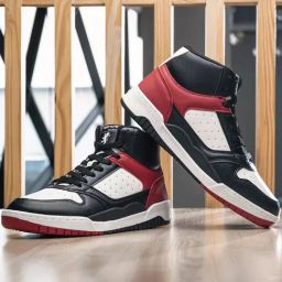 Red Tape Men's Down Town Dapper Red Ankle High Sneakers-picture-39