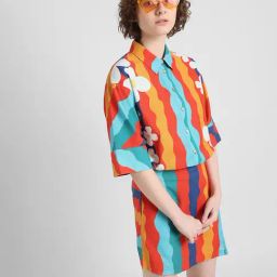 Only Multicolor Printed Shirt-image-15