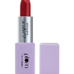 Plum Velvet Haze Matte Lipstick 08 Retro Ruby - 4.2 gm-19